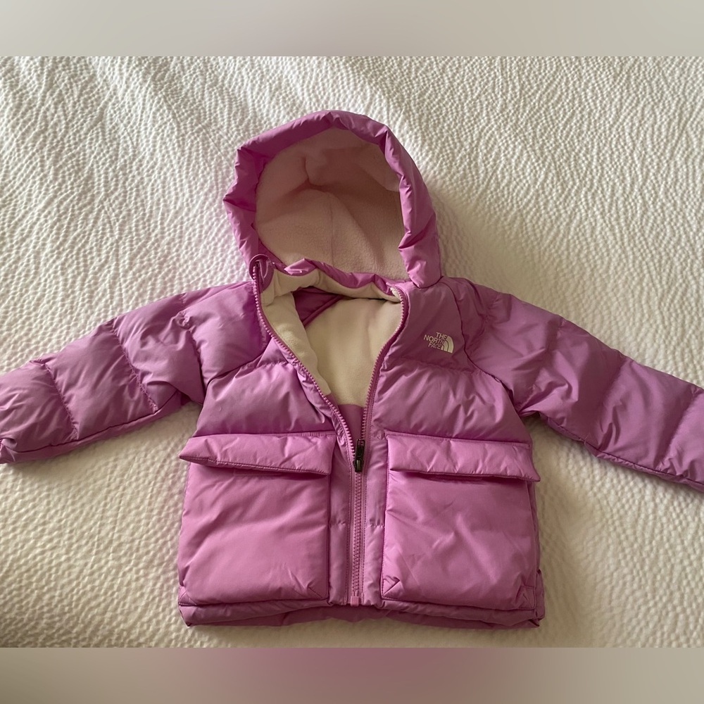 New 2T Pink North Face Jacket